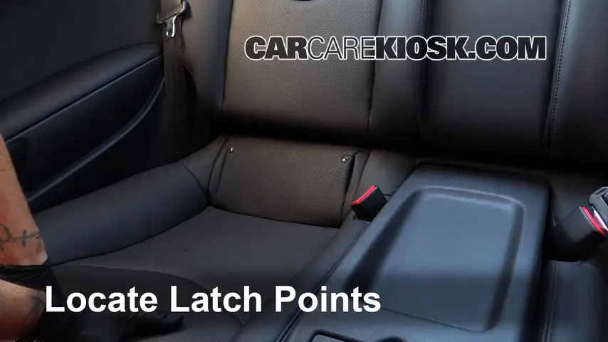 2013 Infiniti G37 X 3.7L V6 Coupe Car Seats